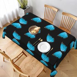 Table Cloth Buttery Tablecloth Custom Decoration Cover Polyester Outside Beautiful