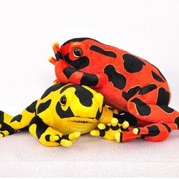 Children Plush Toy color frogs Baby Kids Stuffed Toy Christmas Gift Simulation Animal frog LA409