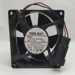 original NMB 3615KL-05W-B50 24V 9038 0.32A special cooling fan for two-wire ABB inverter