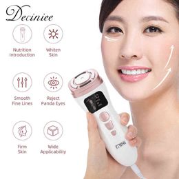 Portable HIFU Facial Massager for Slimming Firming Reduce Wrinkles Skin Tightening Face Lifting Machine RF EMS Beauty Device220429