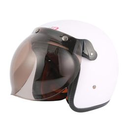 Motorcycle Helmets High Quality Helmet Cafe Racer Style Open Face Retro Scooter Jet Motorbike Riding Capacete Moto CascoMotorcycle