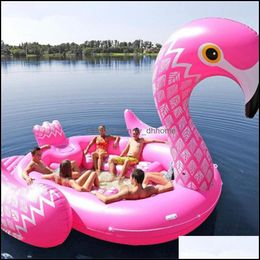 Other Festive Party Supplies Home Garden 5M Swim Pool Nt Inflatable Part Big Size Boat Float For 6-8Person Please Contact Us A Quote 530X4