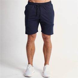 Summer Mens Slim Shorts Fashion Casual Gyms Jogger Workout Beach Short pants Sportswear 220301