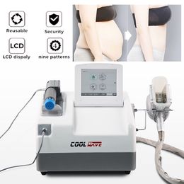 Shock Wave Therapy Equipment Combination Of Cryolipolysis And Electro Shockwave ED Treatment For Cellulite Freezing Fat Machine Cryotherapy Device 2 In 1