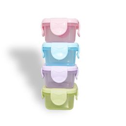 Transparent Packing Fresh-Keeping Box Mini Crisper-Box Thickened Sealed Pet Food Box Bait Fish Jewelry Storage-Box