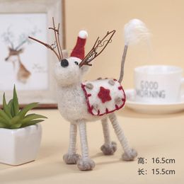 Christmas Decorations Tree Doll Animal Born Props For Pography Cute Dolls Baby Studio Accessories PoChristmas