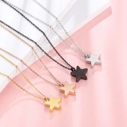 Simple Star Shape Urn Pendant Necklace Stainless Steel Cremation Jewellery for Ashes Memorial Keepsake Gifts for Women Men