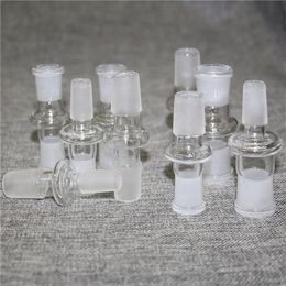 Glass Adapter 14mm Male 18mm Female Hookahs Reducer Connector Drop Down Bong Pipe Adapters for Oil Rigs Bongs