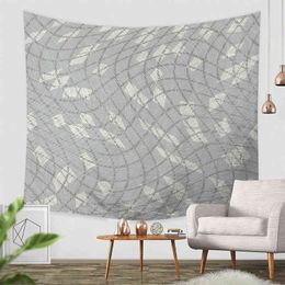 Nordic Home Decor Carpet Anime Plaid Boho Chic Decoration Hanging On The Wall Room Abstraction Rugs J220804
