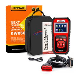 KONNWEI OBD2 ODB2 Scanner Auto Diagnostic Scanner KW850 Full Function Car Diagnosis Car Scanner Universal OBD Engine Code Reader