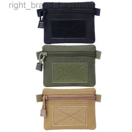 Durable Coin Purses Skillful Manufacture EDC Molle Wallet Waterproof Portable Zipper Waist Pouch Bag for Outdoor Camping W220806