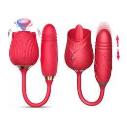 NXY Vibrators Waterproof Silicone Clit Sucking Nipple Stimulator Sucker Extend Rose Egg Adult Sex Toy for Women 0411