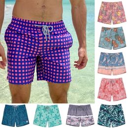 SURFCUZ Mens Quick Dry Beach Board Shorts with Mesh Lining Summer Trunks Swimwear Beachwear for Men 220621