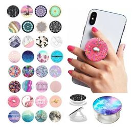 In stock cell phone holder finger ring pattern holders with opp bag Expandable car mounts for iphone 13