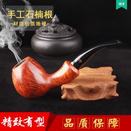 pipe Nanmu pipe old detachable Philtre cigarette holder hammer Photinia solid wood