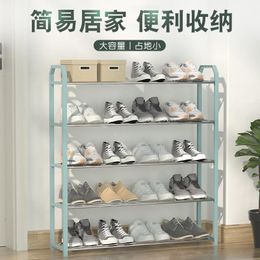 Clothing & Wardrobe Storage Mrosaa 4/5 Tiers Steel Pipe Detachable Dustproof Shoe Rack Organiser Shoes Space-Saving Stand Cabinet ShelfCloth