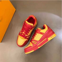 High-quality Men hot-selling fashion catwalk casual shoes soft leather sneakers thick-soled flat-soled comfortable shoes EUR38-45 mkjkx135252