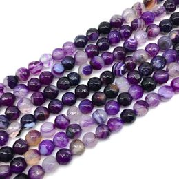Other Faceted Round Bead Natural Colour Lined Agates Carnelian Stone Spacer Beads 6 Mm 8 10 12 Making Jewellery Edwi22