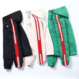 2022 Moda Erkek Tasarımcı Ceket Ceket Kapakları Kış Sonbahar Yüksek Kaliteli Beyzbol İnce Stilist Erkekler Kadın Rüzgar Demeri Dış Giyim Fermuar Hoodies Ceketler Ceket