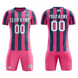 female soccer uniforms UK - Pop Soccer Jersey and Shorts Custom Print Your Team Name Number Training Player s Breathable Soft Uniform for Male Female Youth 220628