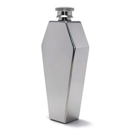 Portable 3.5oz Mini Hip Flask Stainless Steel Creative Cute Liquor Flasks Wine Bottle With Funnel For Women Drink Bar BBQS and Traveling SN4371
