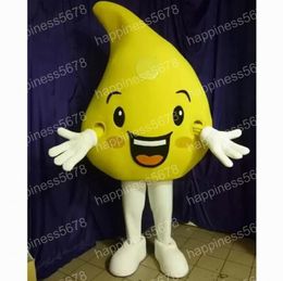 Simulation Cute Lemon Mascot Costumes High quality Cartoon Character Outfit Suit Halloween Adults Size Birthday Party Outdoor Festival Dress