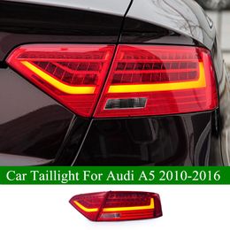 Car Rear Running Tail Light For Audi A5 2010-2016 DRL Brake + Reverse + Fog Taillight Assembly Auto Accessories