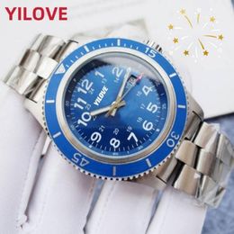 Mens Automatic Mechanical Watch 45mm 904L Stainless Steel Strap Clock Waterproof Wholesale Men's Gifts Multi-function Luminous Layer Calendar Wristwatches