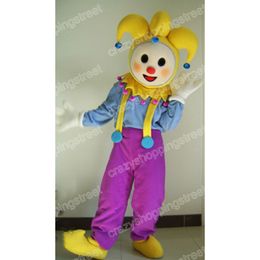 Halloween Clown Mascot Costume Cartoon Anime theme character Adults Size Christmas Carnival Birthday Party Outdoor Outfit