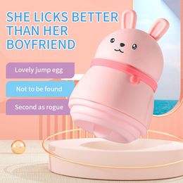 Cute Rabbit Cat Tongue Licking Vibrator For Women Clitoris Sucker Anal Nipple Stimulator Female sexy Toys Adult Erotic Machine