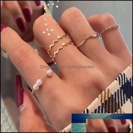 Fashion Jewellery Rings Set Metal Alloy Hollow Round Opening Women Finger Ring For Girl Lady Party Wedding Gifts Drop Delivery 2021 Stud Earri