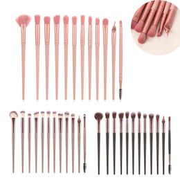 NXY Makeup Brushes 12 Pcs Lot Set Eye Shadow Blending liner lash brow Brushfor New 0406