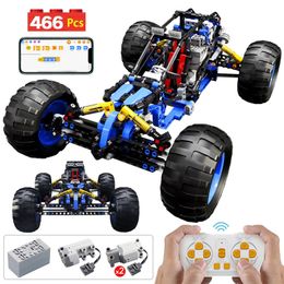 City RC Off Road Racing Car Building Blocks APP Programming Remote Control Vehicle Truck Bricks Toy Gift For Children 220715