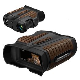 Cameras Night Vision Binoculars10X Optical Zoom 8X Digital Device Binoculars Infrared Complete Darkness Video Recording Hunting CameraIP IP