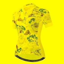 Racing Jackets 2022 Cycling Jersey Women's Mountain Bike Shirts Ladies Road MTB Clothing Bicycle Clothes Top Camisa Ciclista FemininaRac