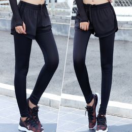 2 in 1 yoga shorts Quick drying gym short running breathable training tights fitness leggings women clothing shorts