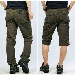Spring Summer Men Casual Pants Detachable Shorts Multi-pockets Climbing Camping Fishing Hiking Trousers Pantalon Tactico Hombre G220507