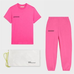 womens tshirts short sleeve crewneck tees summer tops loose fit sweatpants tracksuits two piece sets jogging suits outfits 220509