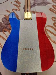 Tricolour granule 22 product electric guitar new product release rosewood fingerboard gold accessories top-level guitar