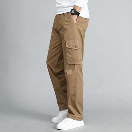 Caqui Pantalones De Los Bolsillos Laterales Oferta Online | DHgate.com