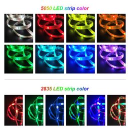 Strips Led Lights Bluetooth RGB Flexible Tape Ribbon With Phone APPLEDLED