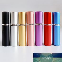 20pcs 5ml Portable Mini Perfume Glass Bottle Travel Aluminium Spray Atomizer Empty Metal Parfume Atomiser Sprayer