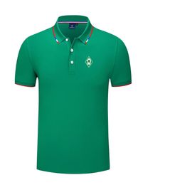 Sportverein Werder Bremen Men's and women's POLO shirt silk brocade short sleeve sports lapel T-shirt LOGO can be Customised