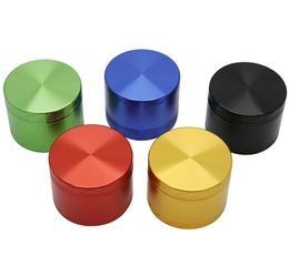 The latest 63X50mm Smoke grinder four -layer aluminum alloy flat plate oblique smoke grinding device many styles support custom LOGO