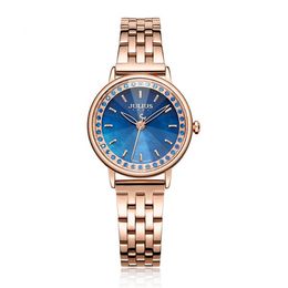 2022NWE Julius Brand 2022 New Spring Quartz Watch Women Fashion Casual Clock Shell Dial Whatch Waterproof 30M Steel Montre Femme Wristwatches gift h3