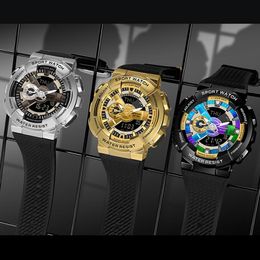 Wristwatches Sports Electronic Watch For Men Women Chronograph Calendar Luminous Couple Fashion Design Out Door