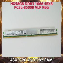 RAMs 46C0582 Server Memory HX5 8GB DDR3 1066 4RX8 PC3L-8500R VLP REG RAM Fast Ship Works PerfectlyRAMs