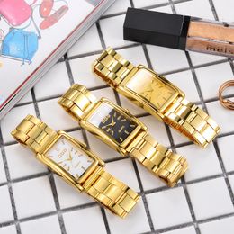 Wristwatches Fashion Square Watch Ladies Wish Gold Quartz Bar Nail Wholesale
