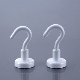 Hooks & Rails 1pcs Suction Wall Magnetic Powerful Hook Magnet Holder 10kg Support Hardware Tool
