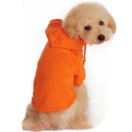 Dog Apparel Soft Winter Warm Fleece Pet Clothes Sweater Costume Clothing Jacket Teddy Hooded Coat ClothesDog